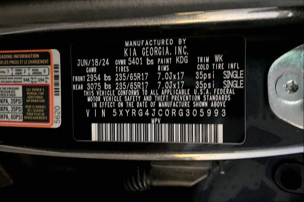 used 2024 Kia Sorento car, priced at $25,994