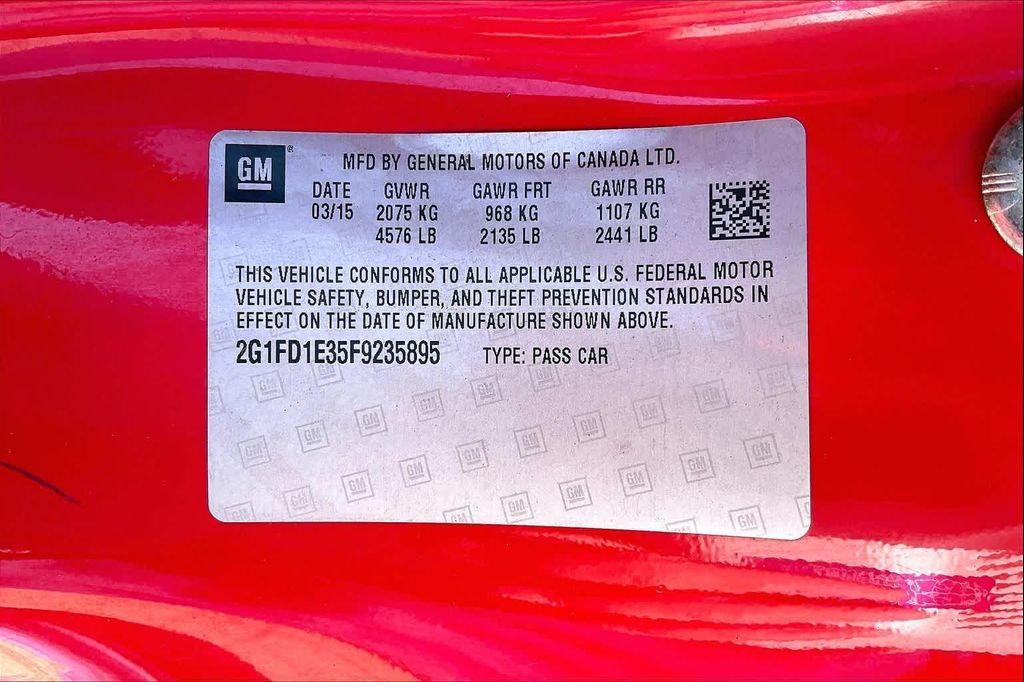 used 2015 Chevrolet Camaro car, priced at $11,299