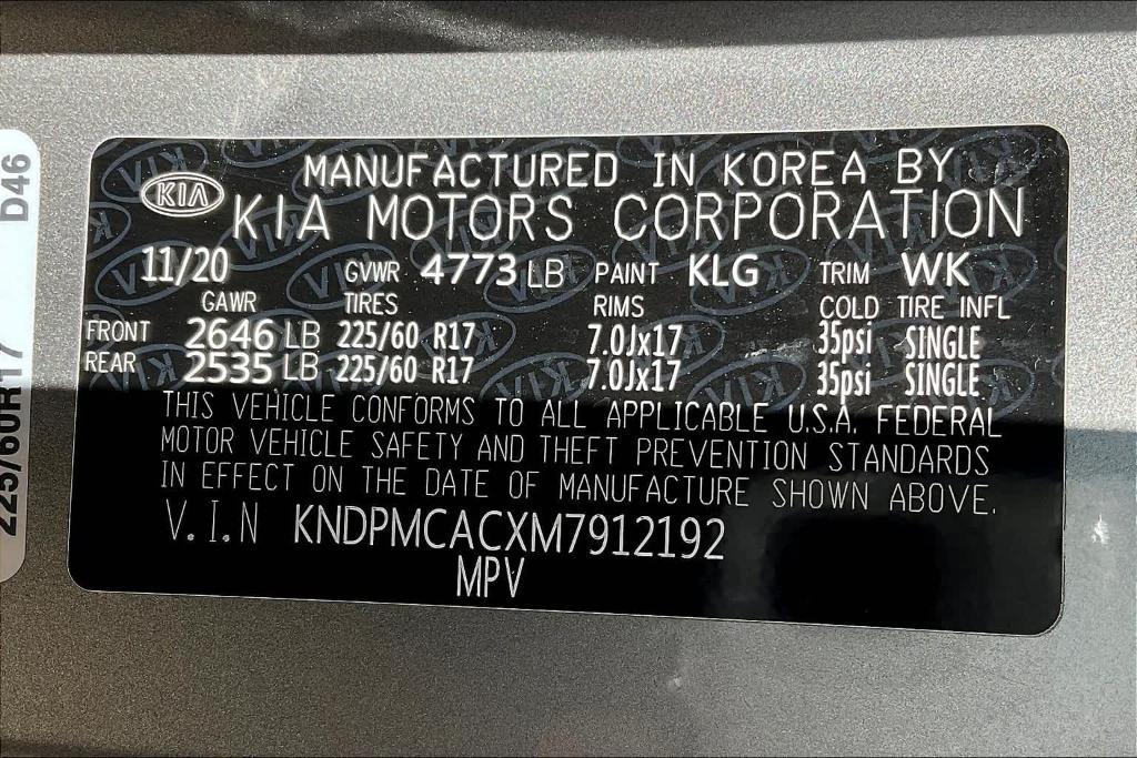 used 2021 Kia Sportage car, priced at $15,823