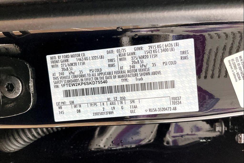 used 2025 Ford F-150 car, priced at $39,451