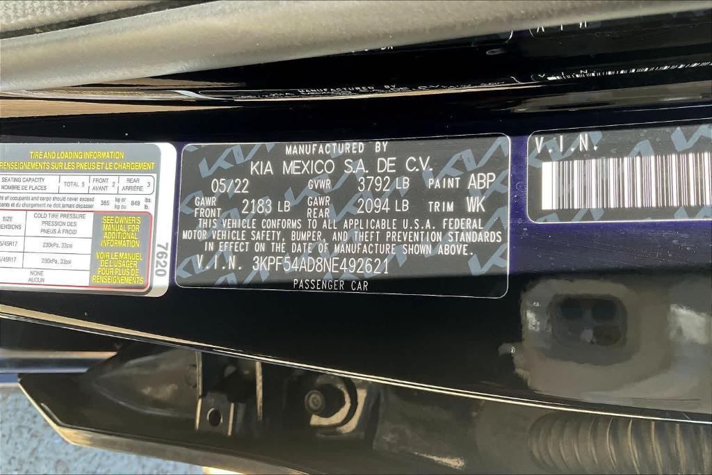 used 2022 Kia Forte car, priced at $18,189