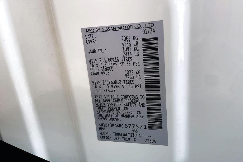 used 2024 Nissan Rogue car, priced at $19,107