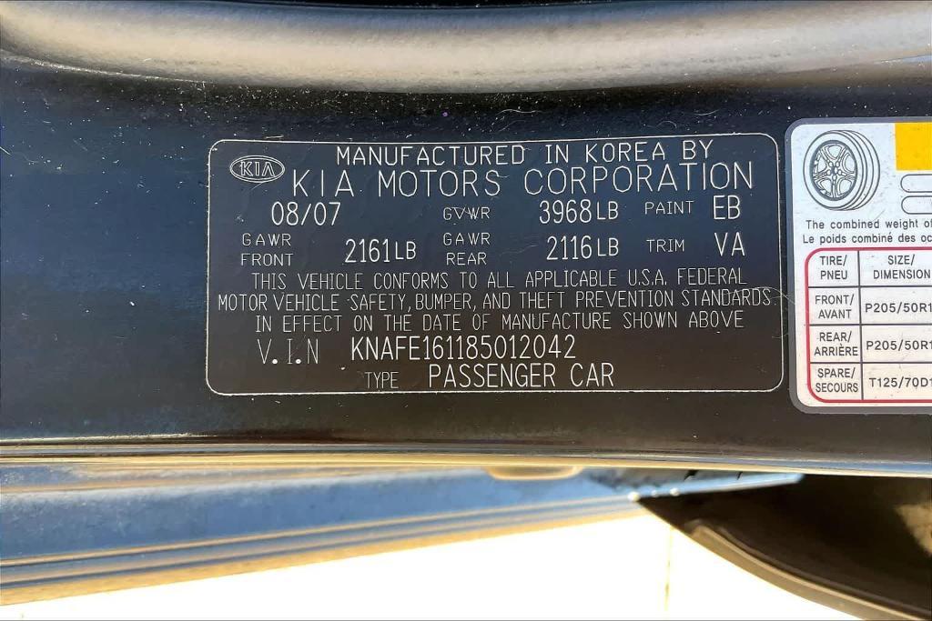 used 2008 Kia Spectra5 car, priced at $6,299