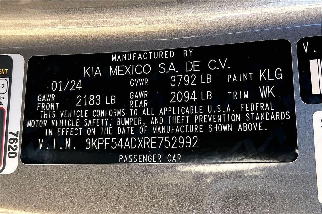 used 2024 Kia Forte car, priced at $20,283