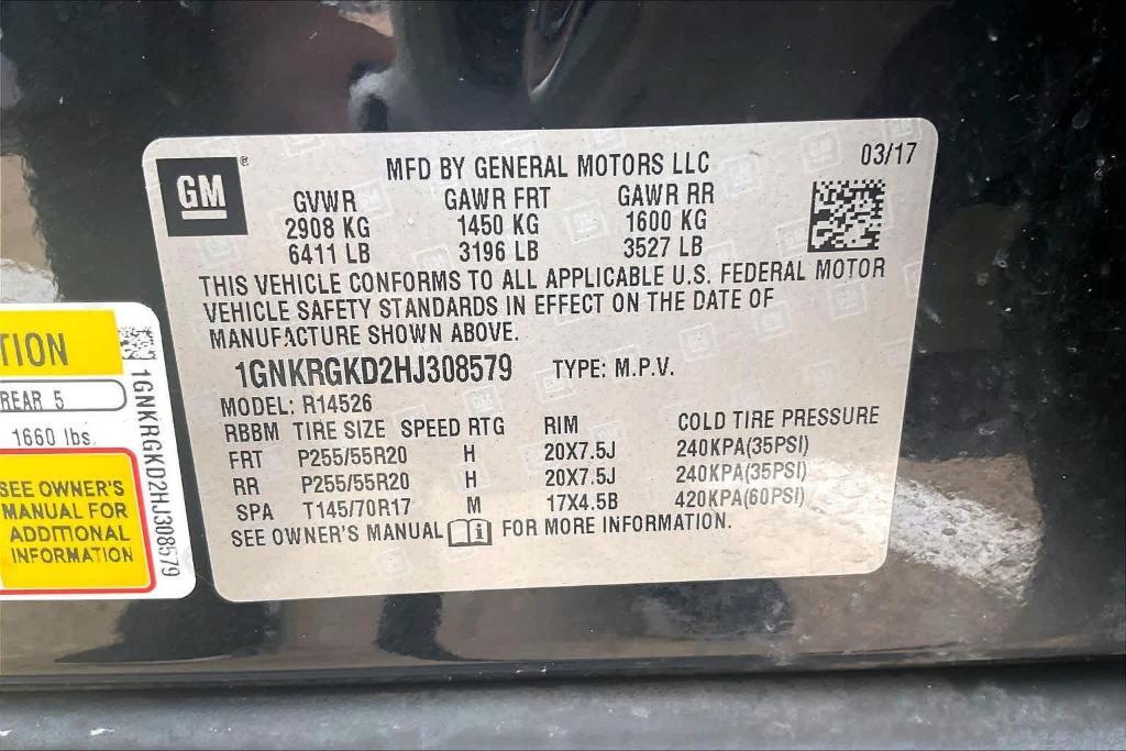 used 2017 Chevrolet Traverse car, priced at $9,099