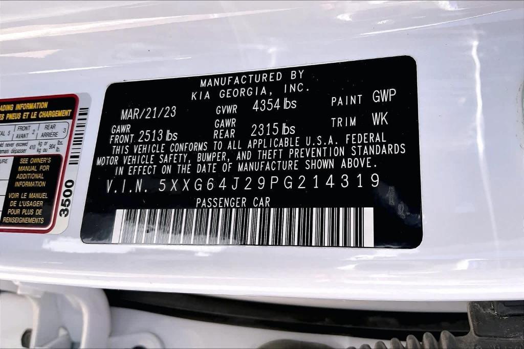 used 2023 Kia K5 car, priced at $21,601