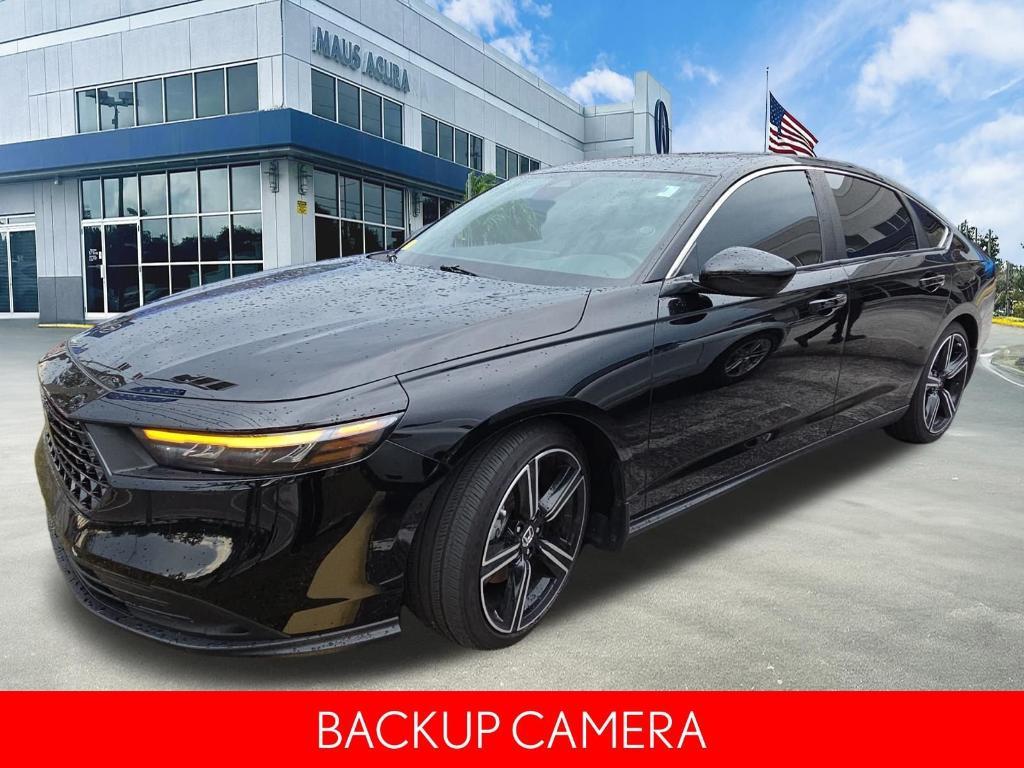 used 2024 Honda Accord Hybrid car, priced at $29,593