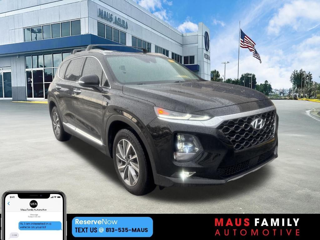 used 2020 Hyundai Santa Fe car, priced at $18,334