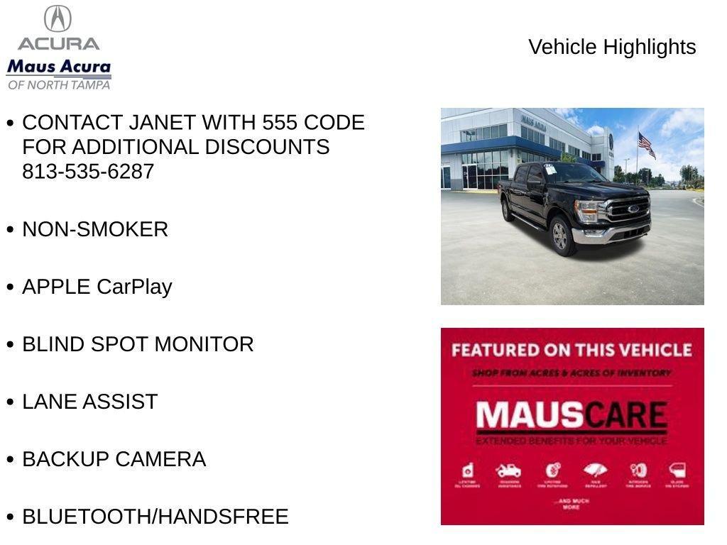used 2023 Ford F-150 car, priced at $41,084