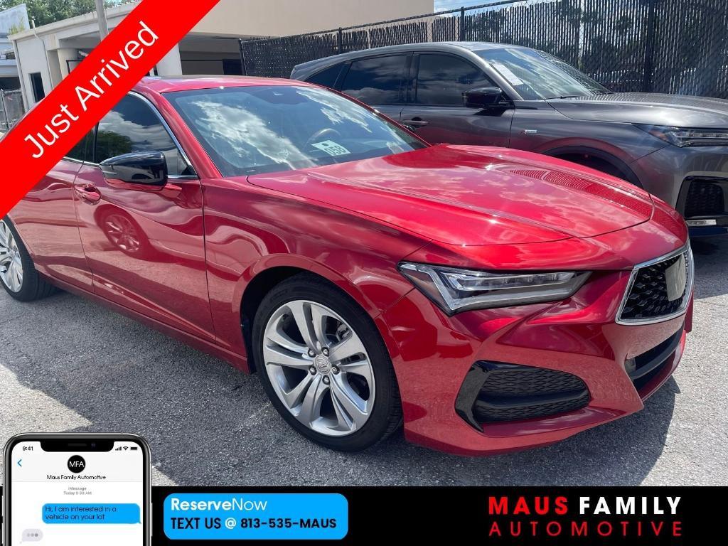 used 2023 Acura TLX car, priced at $33,968