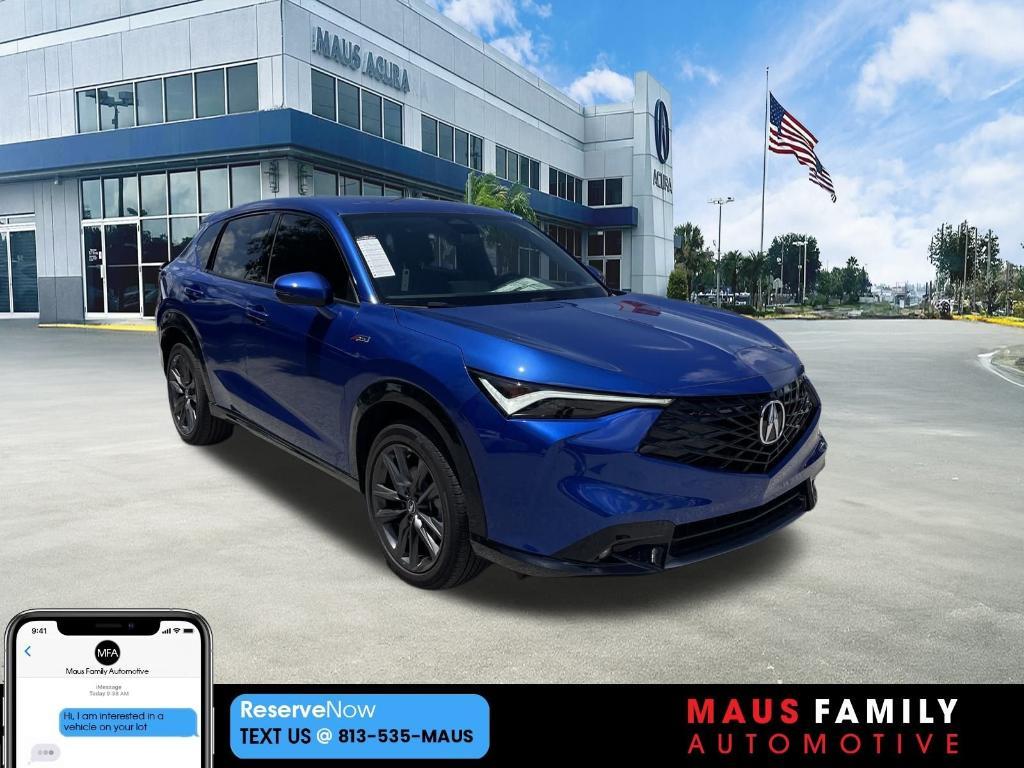 new 2025 Acura ADX car, priced at $40,350