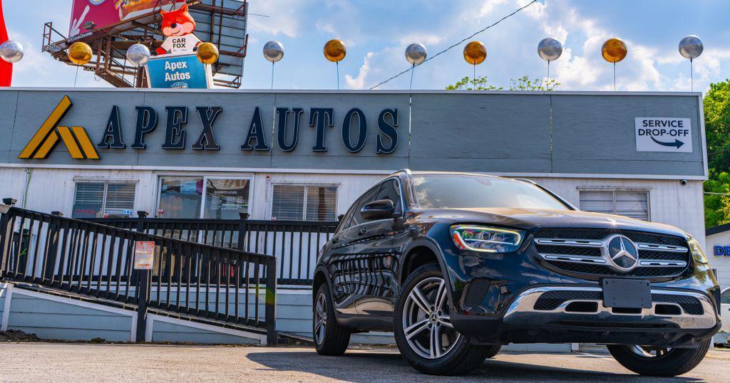 used 2020 Mercedes-Benz GLC 300 car, priced at $18,291