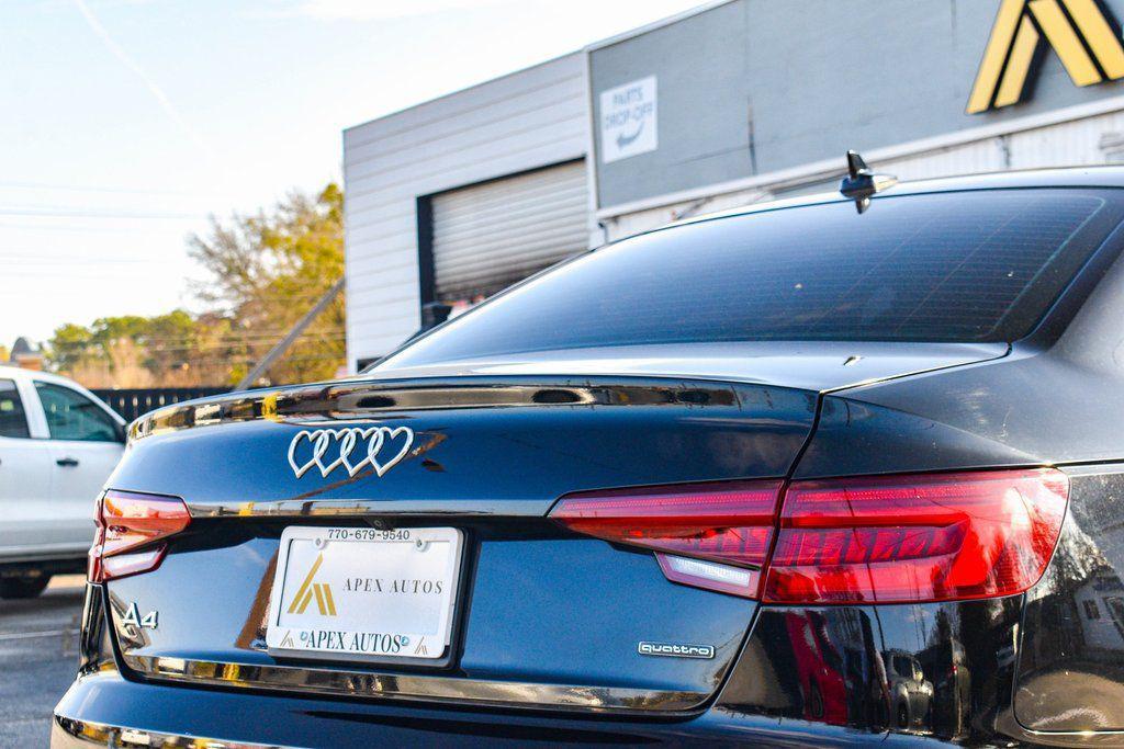 used 2019 Audi A4 car, priced at $15,350
