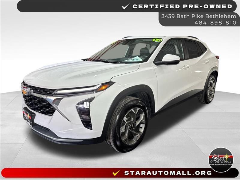 used 2025 Chevrolet Trax car, priced at $20,777