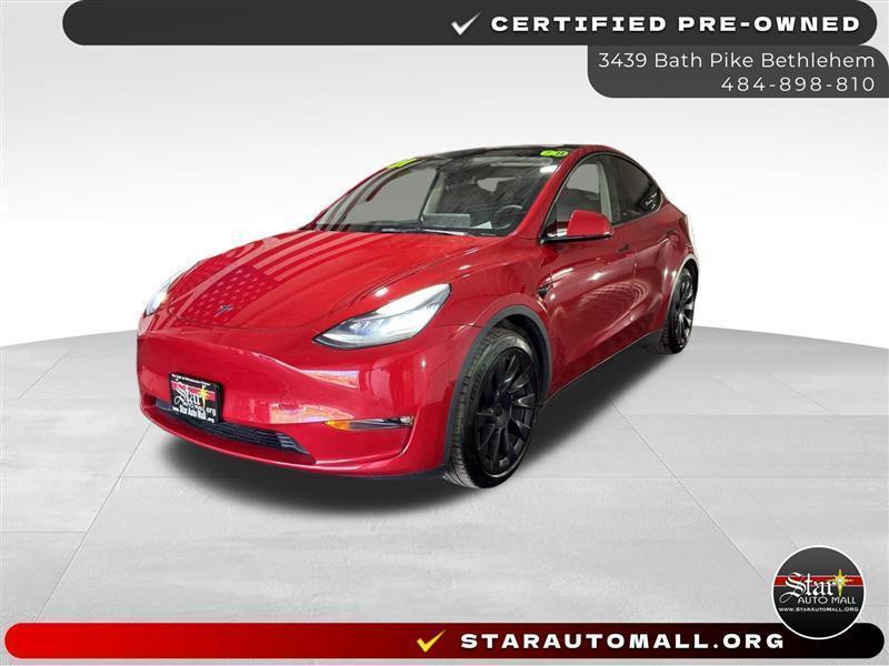 used 2021 Tesla Model Y car, priced at $24,995
