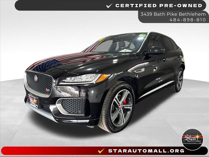 used 2018 Jaguar F-PACE car, priced at $17,977