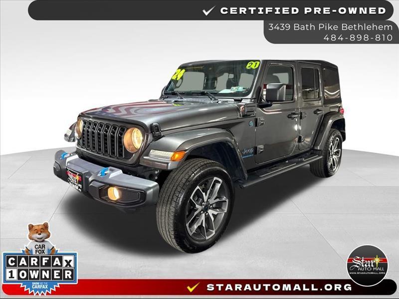 used 2024 Jeep Wrangler 4xe car, priced at $29,933