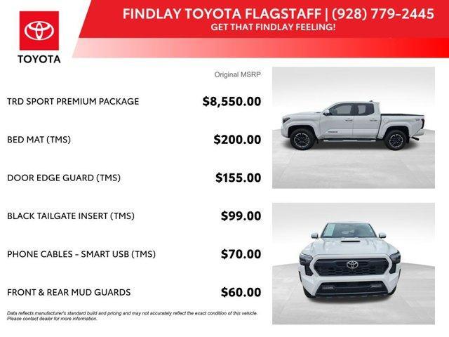 used 2024 Toyota Tacoma car, priced at $40,589
