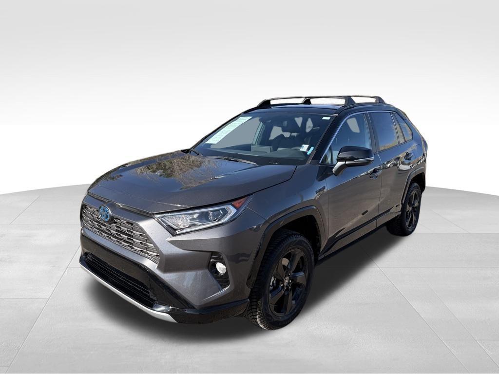 used 2021 Toyota RAV4 Hybrid car, priced at $34,189