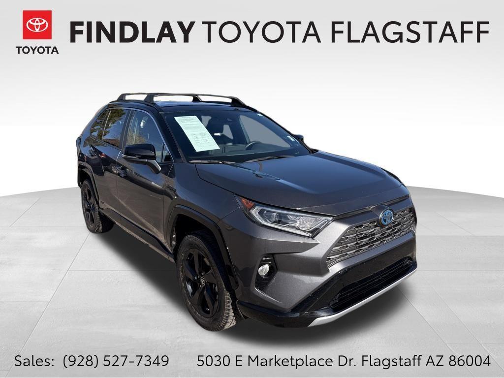 used 2021 Toyota RAV4 Hybrid car, priced at $34,189