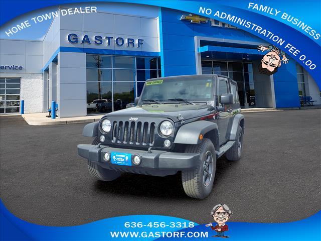 used 2015 Jeep Wrangler car, priced at $14,495