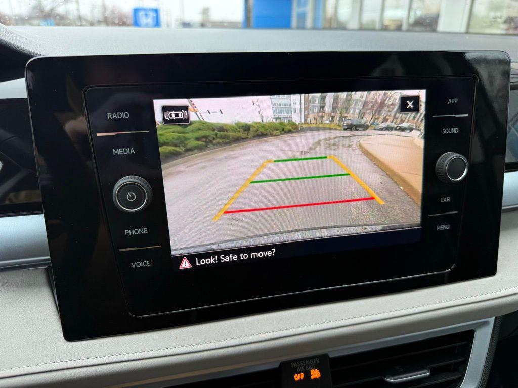 used 2025 Volkswagen Taos car, priced at $22,500