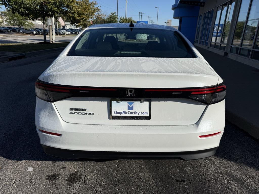 new 2025 Honda Accord car, priced at $31,165