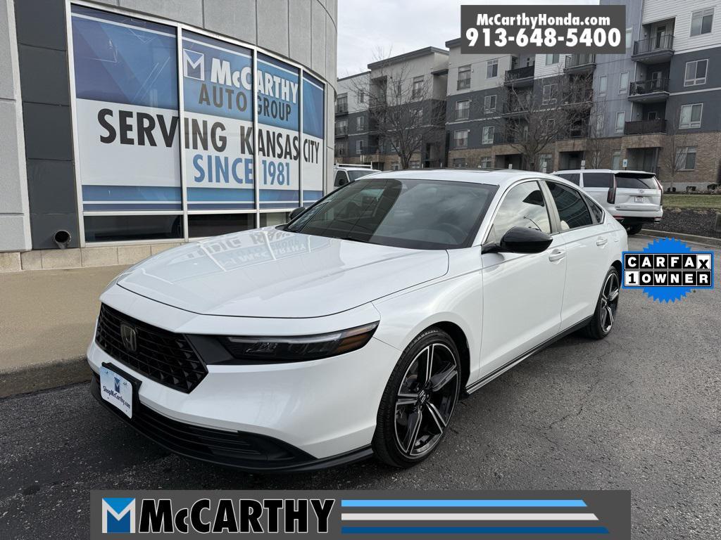used 2023 Honda Accord Hybrid car, priced at $26,300