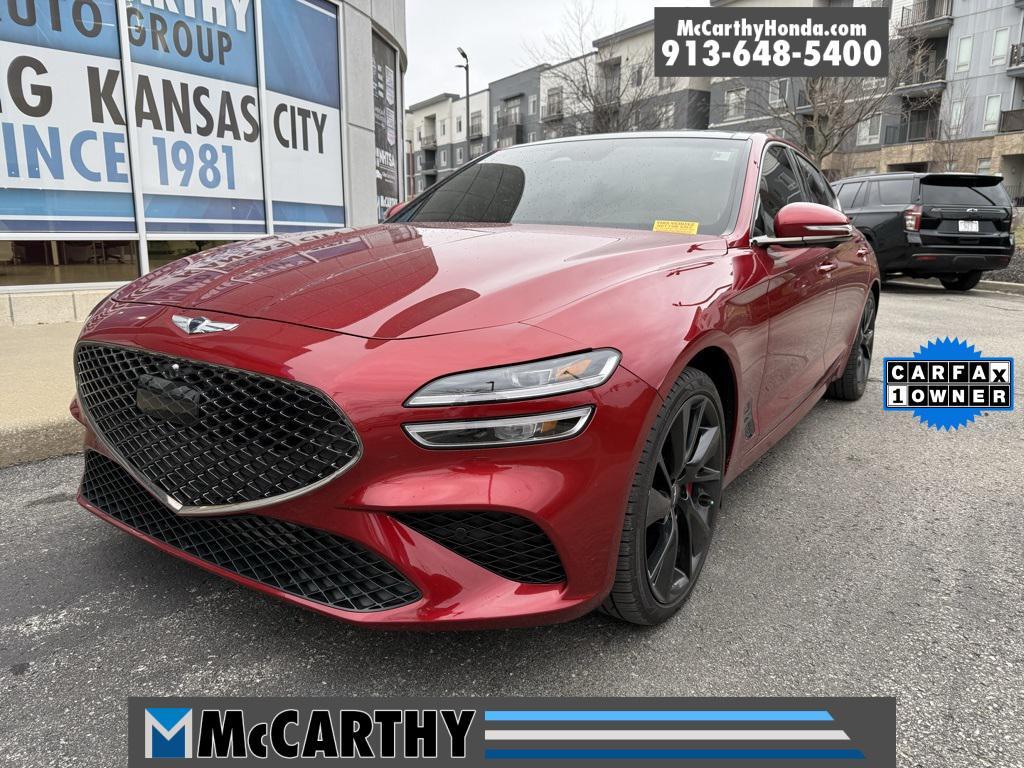 used 2023 Genesis G70 car, priced at $35,500