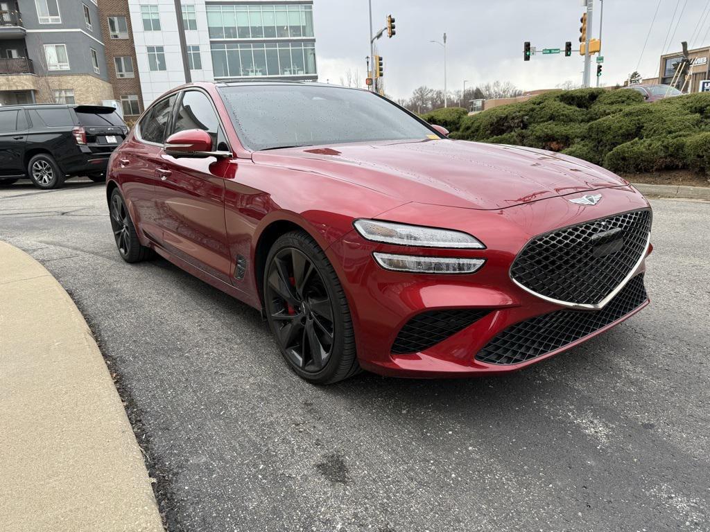 used 2023 Genesis G70 car, priced at $35,500
