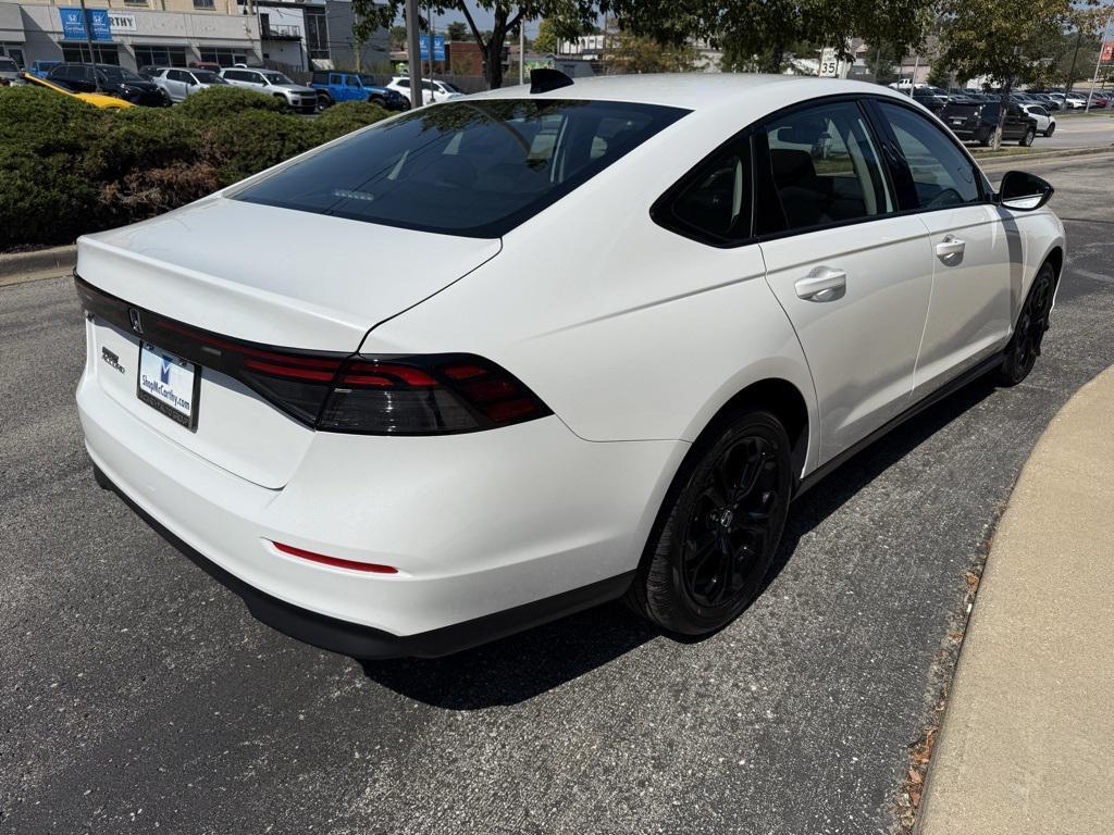 used 2025 Honda Accord car, priced at $28,500