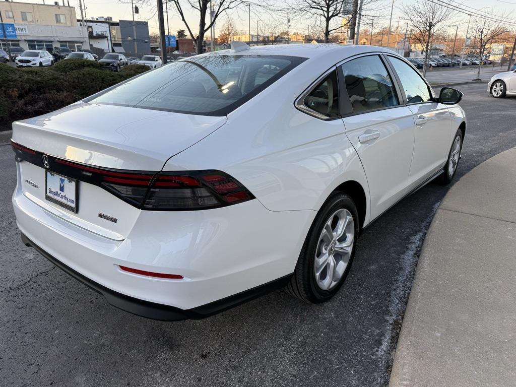 new 2025 Honda Accord car, priced at $28,800