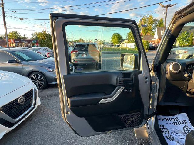used 2017 Jeep Wrangler Unlimited car, priced at $17,794