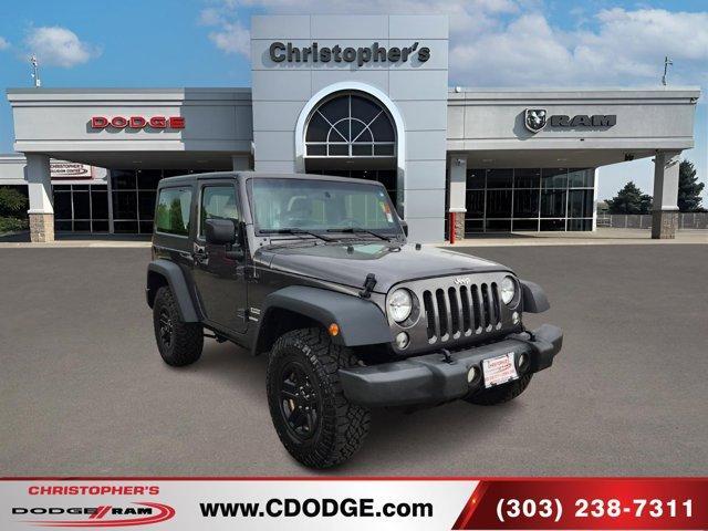 used 2017 Jeep Wrangler car, priced at $15,973