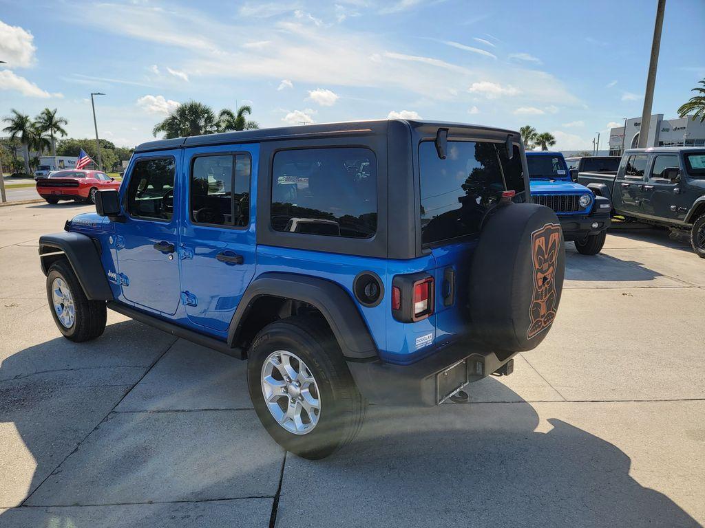 used 2021 Jeep Wrangler Unlimited car, priced at $29,313