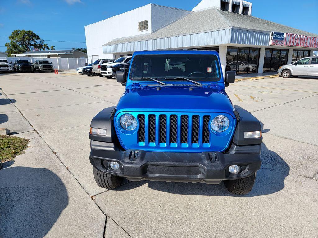 used 2021 Jeep Wrangler Unlimited car, priced at $29,313