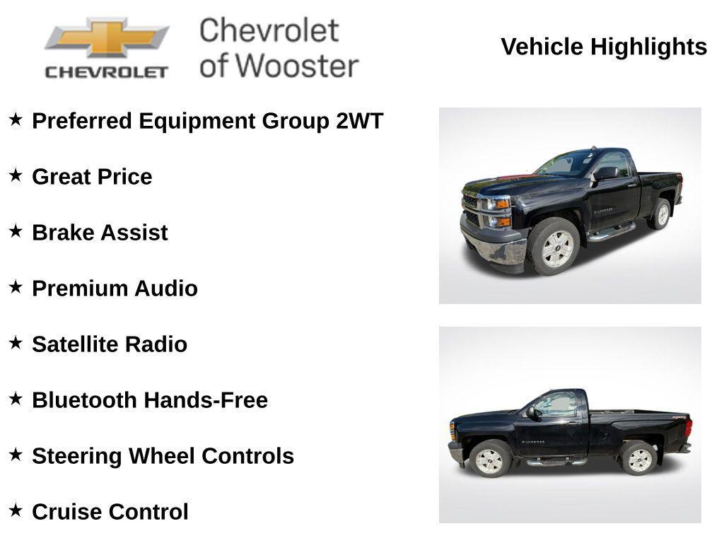 used 2014 Chevrolet Silverado 1500 car, priced at $14,629