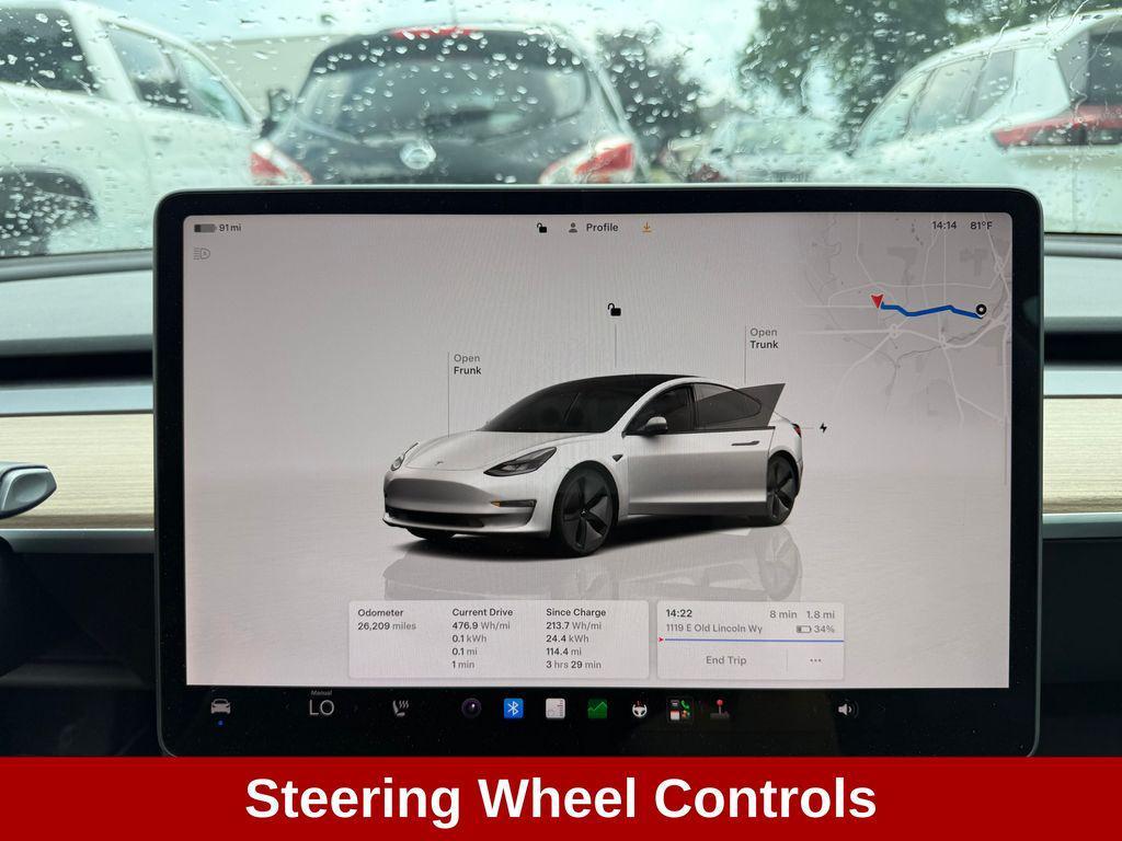 used 2023 Tesla Model 3 car, priced at $27,138