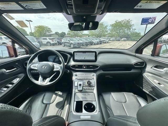 used 2021 Hyundai Santa Fe car, priced at $22,496