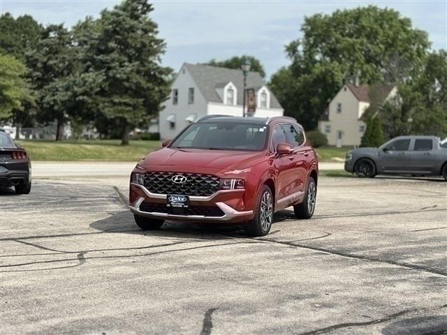 used 2021 Hyundai Santa Fe car, priced at $22,496