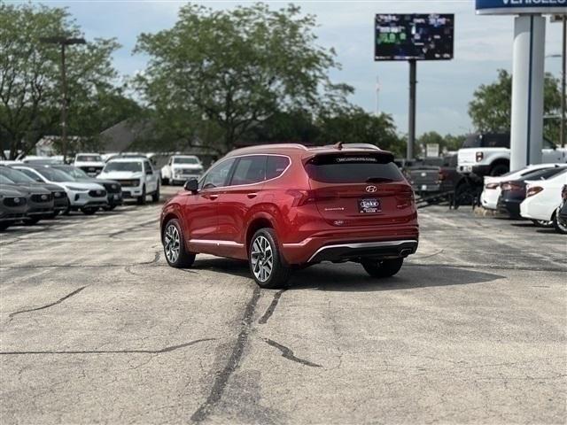 used 2021 Hyundai Santa Fe car, priced at $22,496