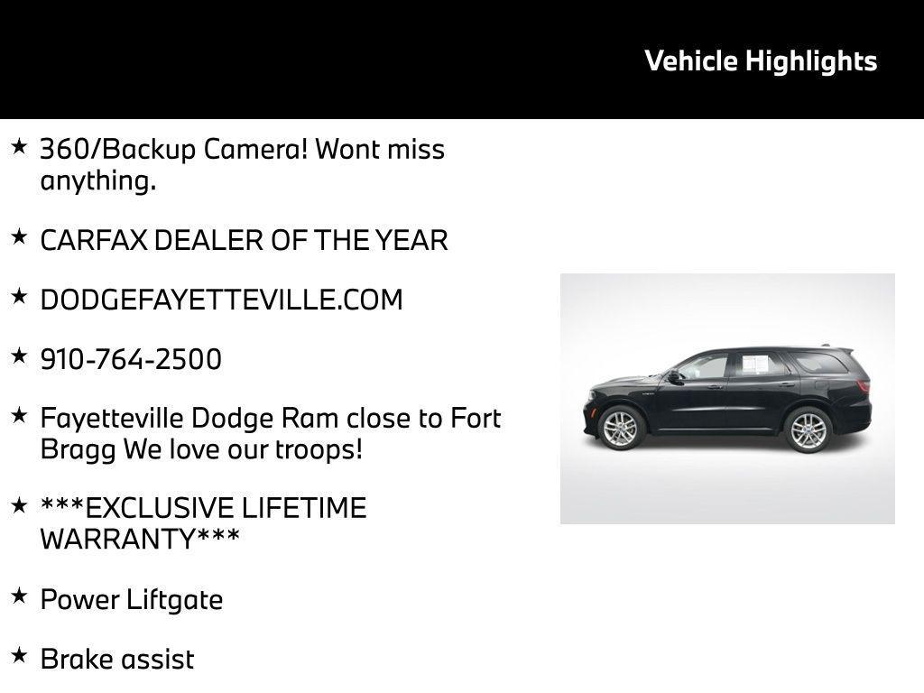 used 2024 Dodge Durango car, priced at $30,642
