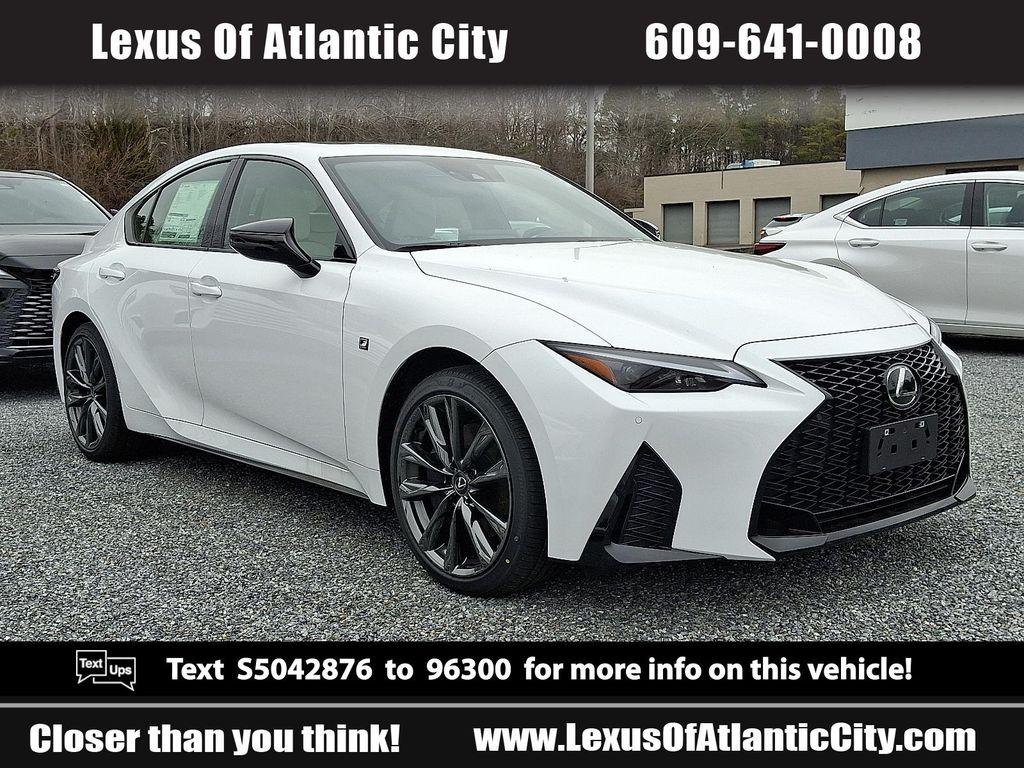 new 2025 Lexus IS 350 car, priced at $53,225