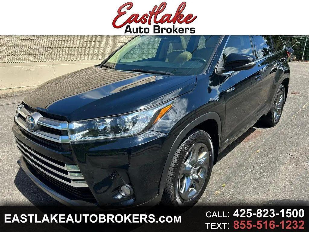 used 2017 Toyota Highlander Hybrid car, priced at $23,950