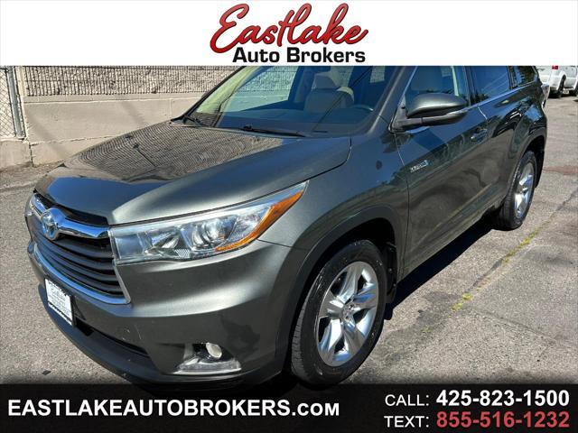used 2015 Toyota Highlander Hybrid car, priced at $24,995
