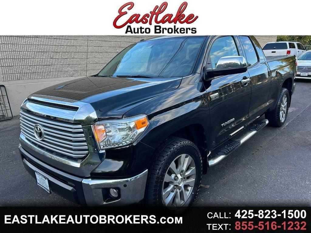 2016 Midnight Black Metallic Toyota Tundra