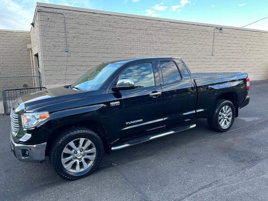 2016 Midnight Black Metallic Toyota Tundra