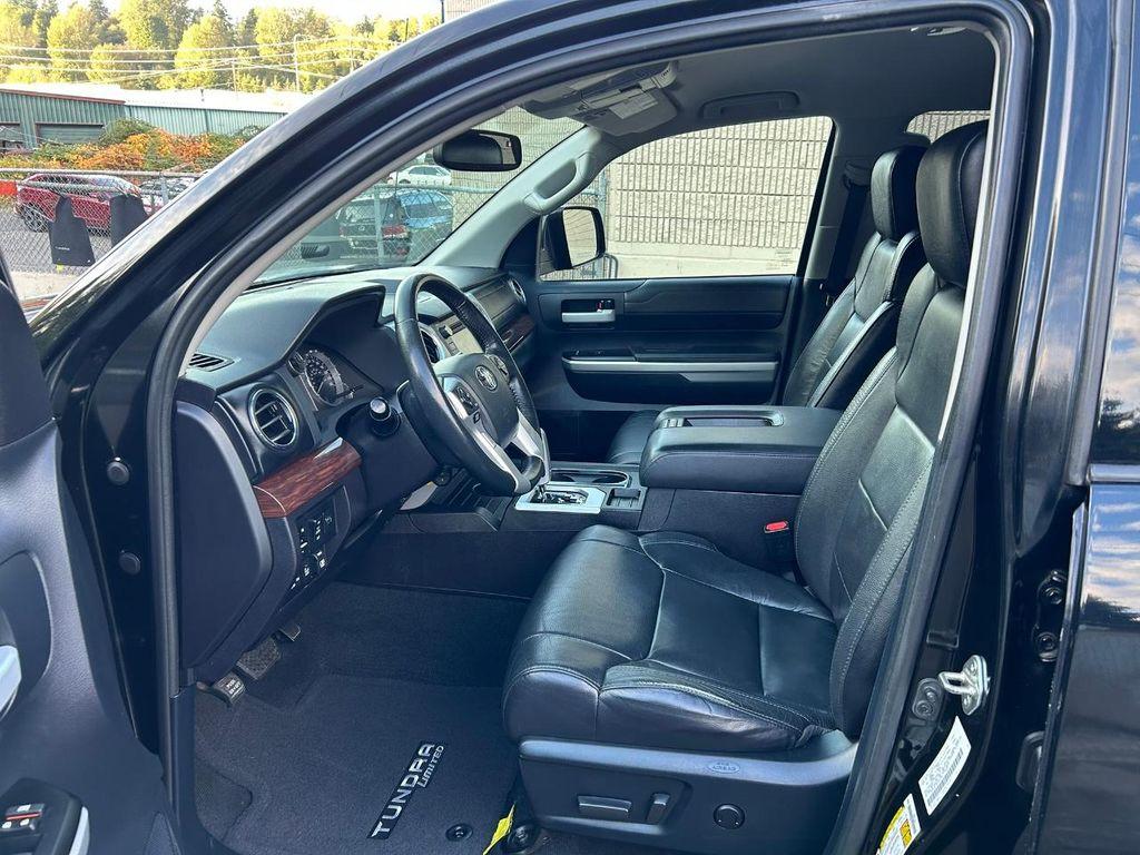 2016 Midnight Black Metallic Toyota Tundra