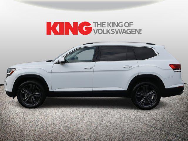 used 2021 Volkswagen Atlas car, priced at $22,499