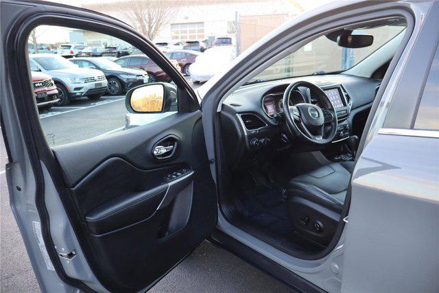 used 2021 Jeep Cherokee car, priced at $20,921